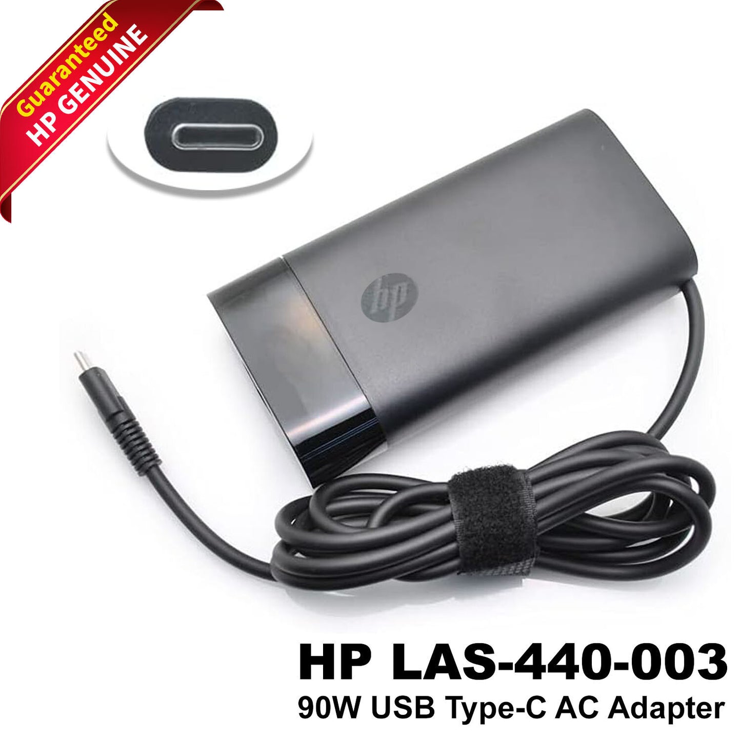 Genuine HP Spectre x360 90W USB-C Charger AC Adapter 904144-850 904082-003