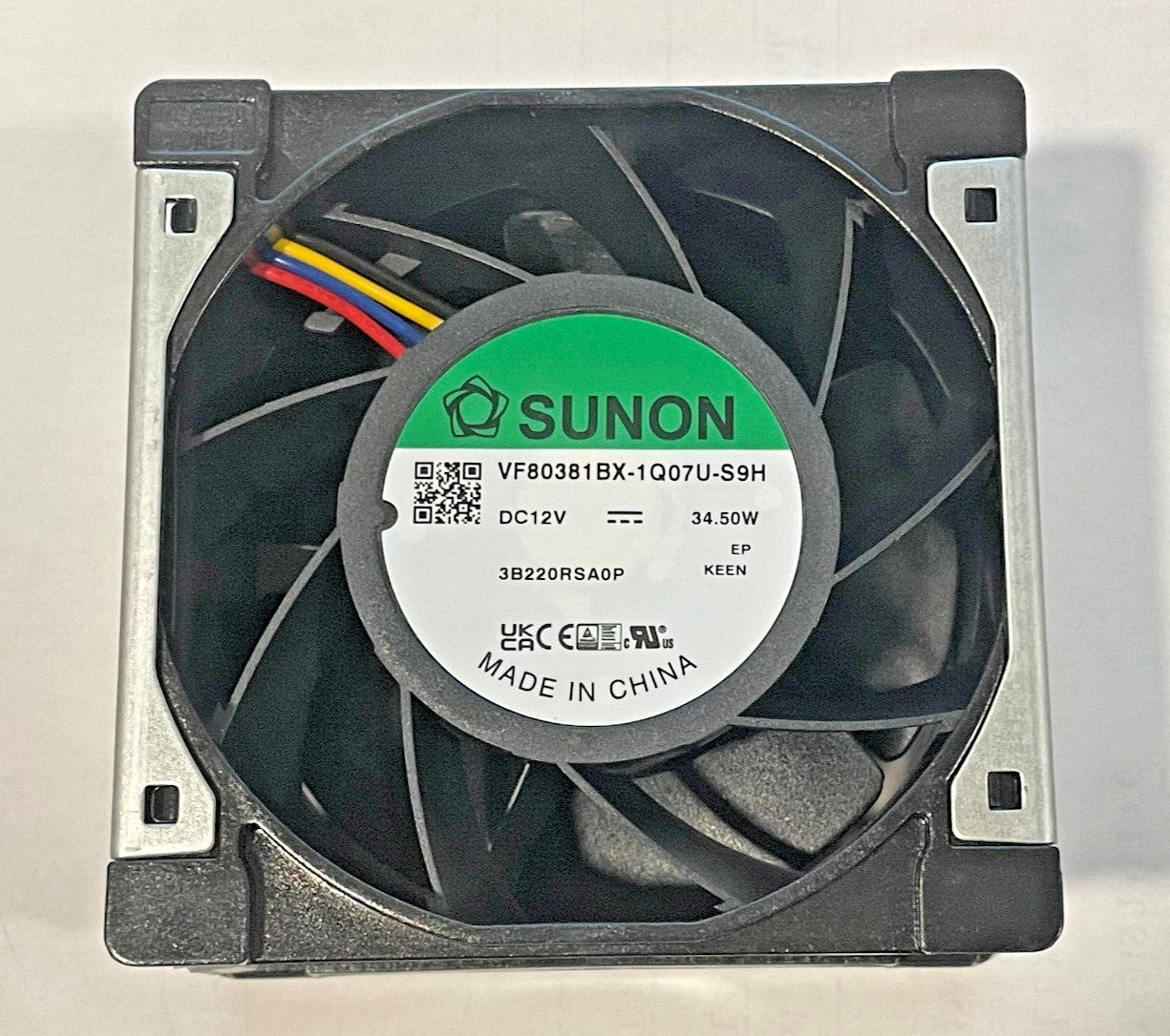 Supermicro FAN-0213L4 80x80x38 mm, 14.4K RPM Cooling Fan for 3U8N Microcloud