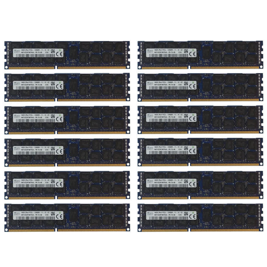 192GB Kit 12 16GB DELL POWEREDGE M520 M620 M610x M820 M915 R415 C6220 Memory Ram