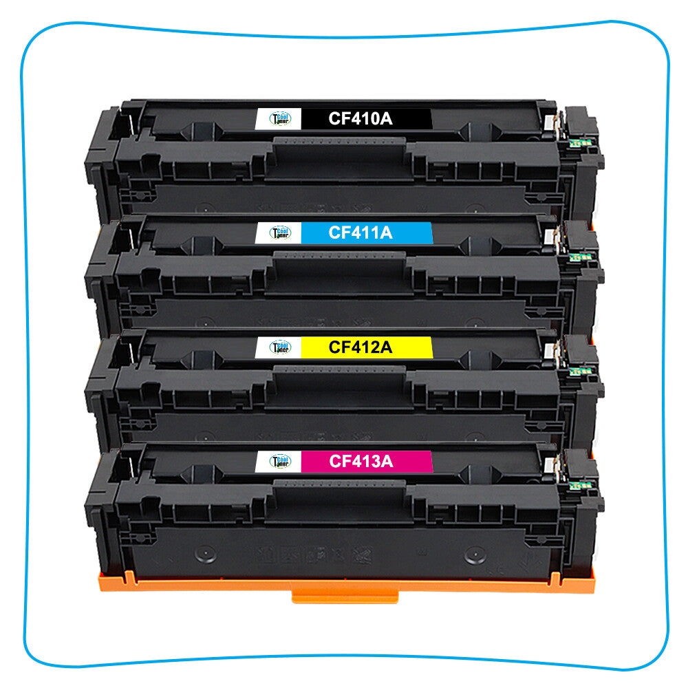 10 Toner Compatible with HP 410A CF410A Color LaserJet Pro M452dw M452dn M477fnw