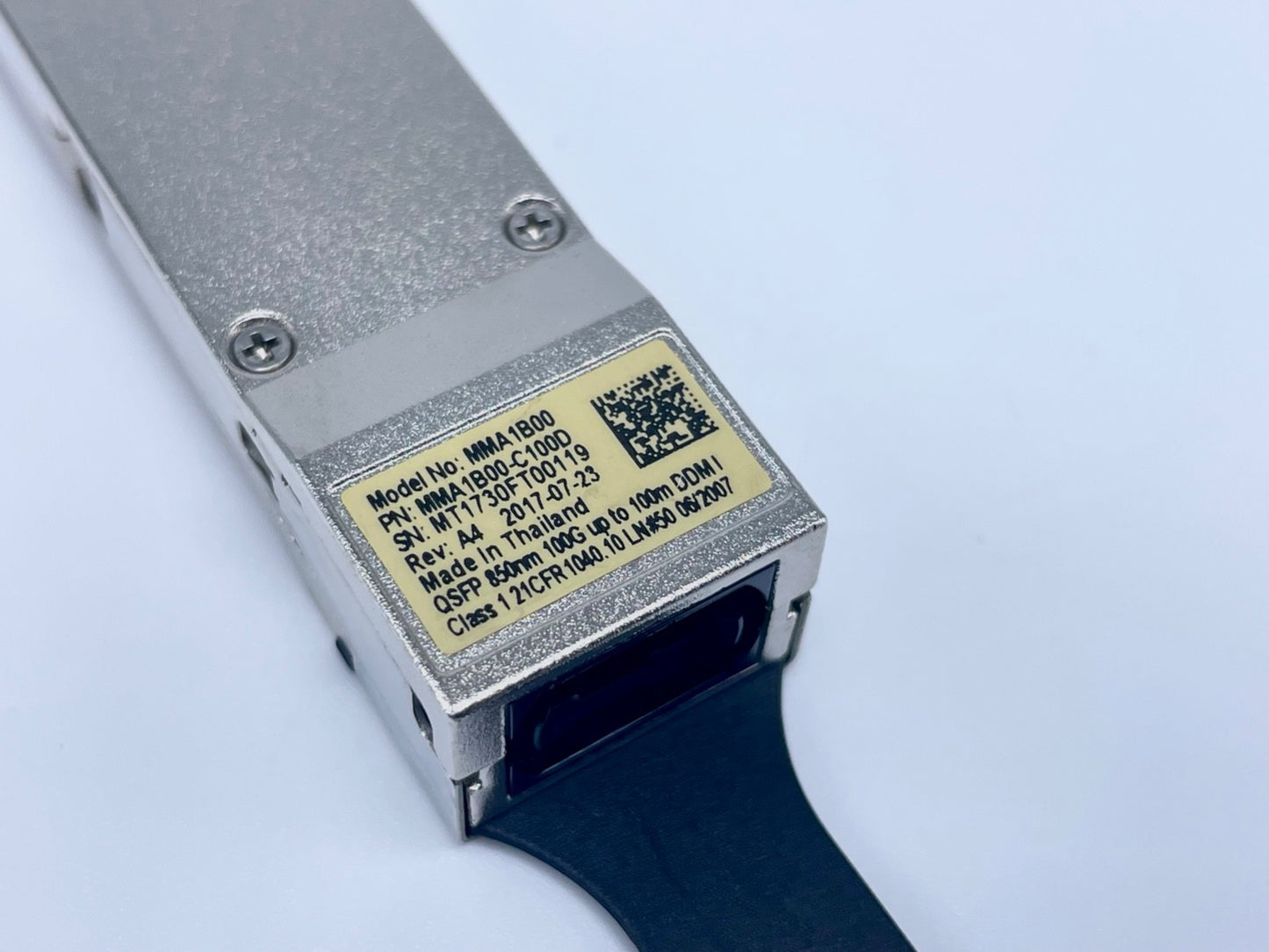 MELLANOX MMA1B00-C100D 100GB SR4 QSFP28 850NM 100M OPTICAL TRANSCEIVER