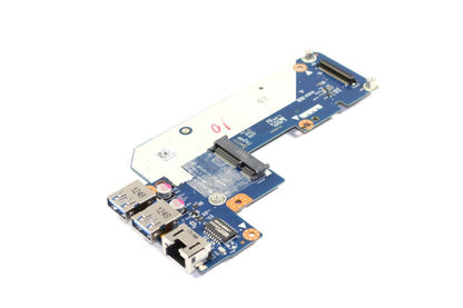 Dell Inspiron 7520 2 USB Ethernet LAN PCB Connector Board LS-8242P N7JHH 0N7JHH