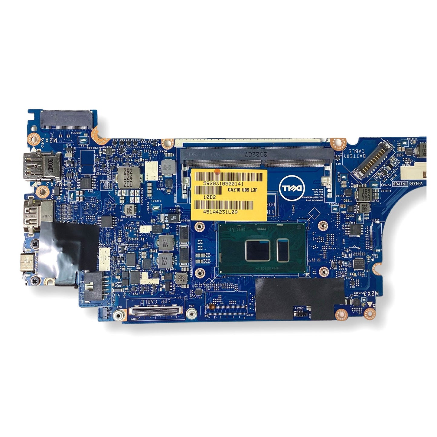 Genuine Dell Latitude 7280 Motherboard Intel i5 7300U 3.5GHZ LA-E121P WRNHJ