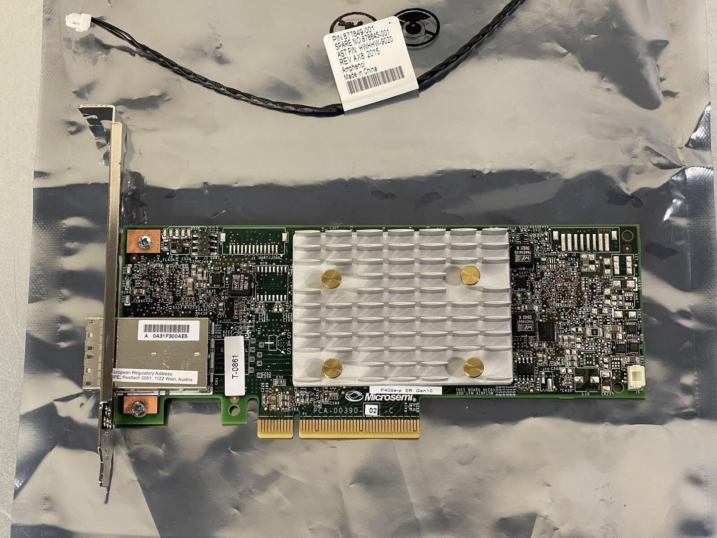 HPE Smart Array P408e-p SR External 12G/s Controller 4GB Cache PCI-e SATA SAS (NOT FOR HOME PC)