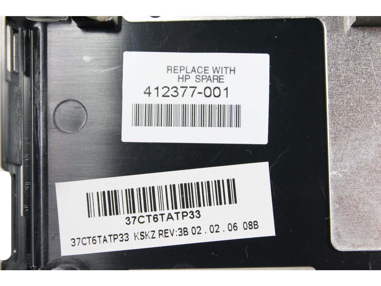 HP Pavilion DV1000 Touhpad Palmrest With Hinge Cover 37CT6TATP33 412377-001