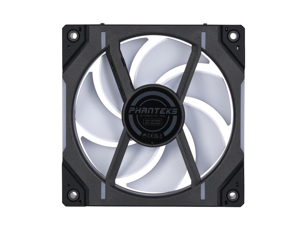 Phanteks CASEFANS PHANTEKS PH-F120D30_DRGB_PWM_BK01 R