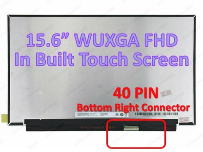 Lenovo FRU 5D10W69931 R156NWF7 R2 15.6" FHD 40pin Touch Laptop LED LCD Screen