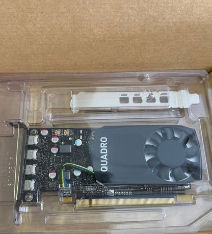NVIDIA QUADRO P620 2GB GDDR5 PCIE Graphics Card 4x Mini DisplayPort