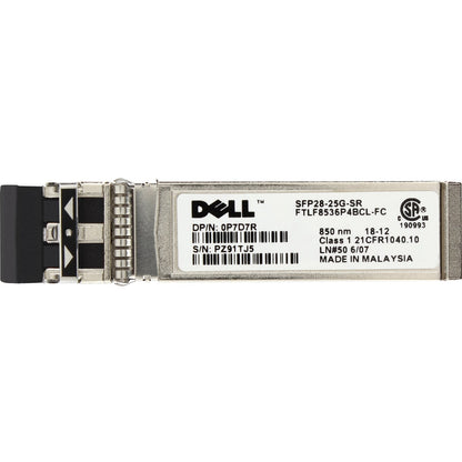 407-BBXU - Dell Networking- Transceiver- 25GbE SFP28 SR-MMF Duplex- LC (New)