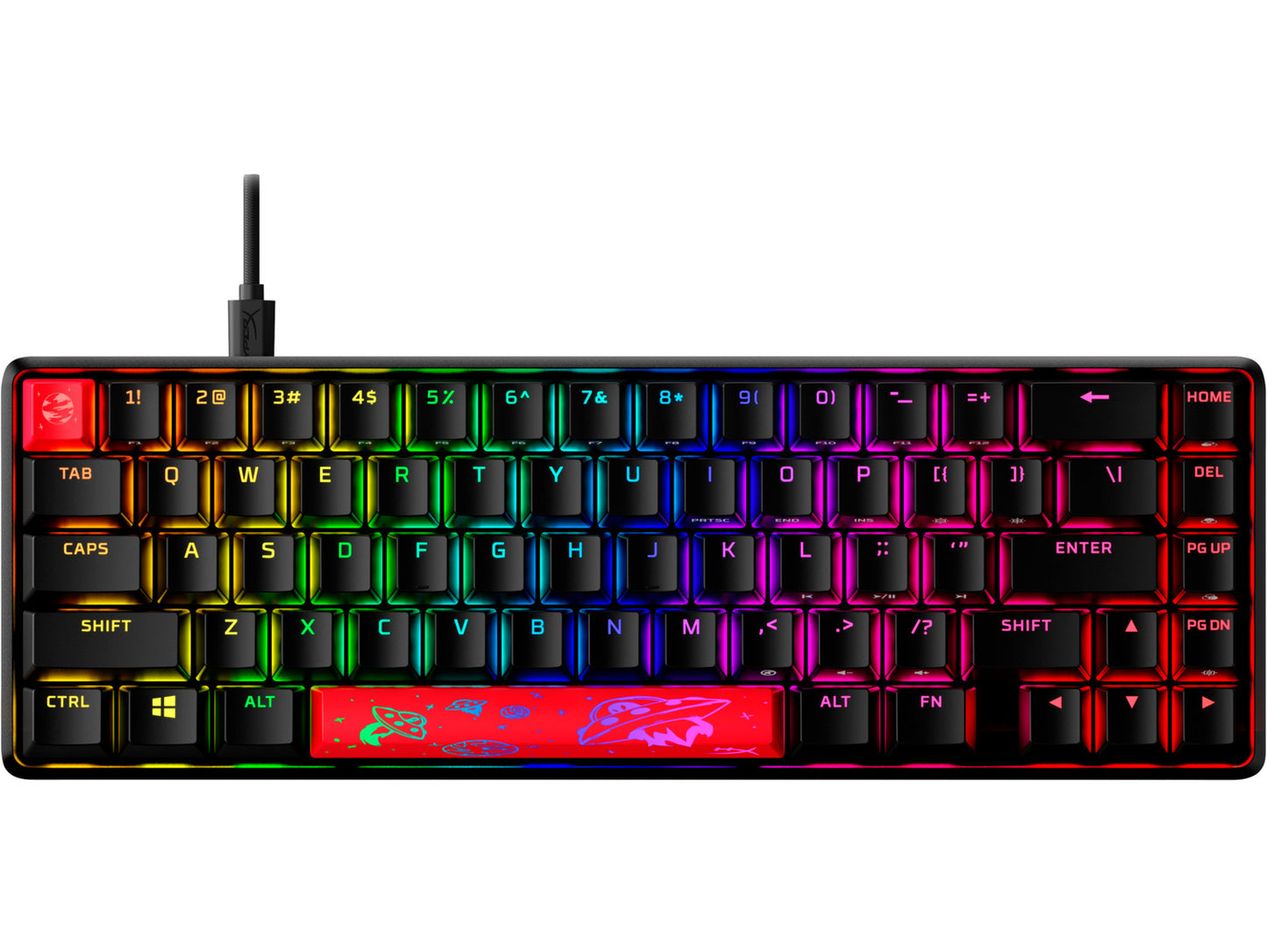 HyperX Alloy Origins 65 - Mechanical Gaming Keyboard - HX Red (US Layout)