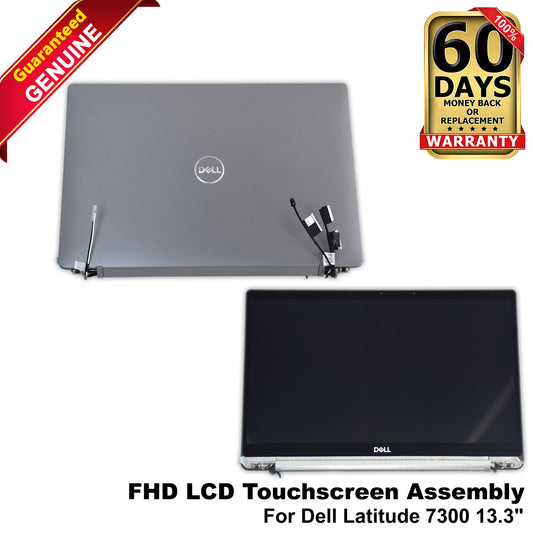 Dell Latitude 7300 13.3" FHD Touchscreen LCD Complete Display Assembly CYP2N