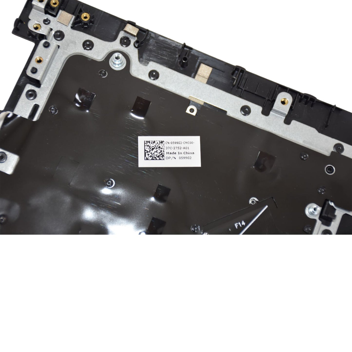 Dell Latitude 3490 Spanish Latin American Keyboard Palmrest 81-keys 599G2