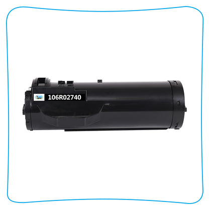 2 Pack High Yield Black 106R02740 Toner Compatible With Xerox WorkCentre 3655