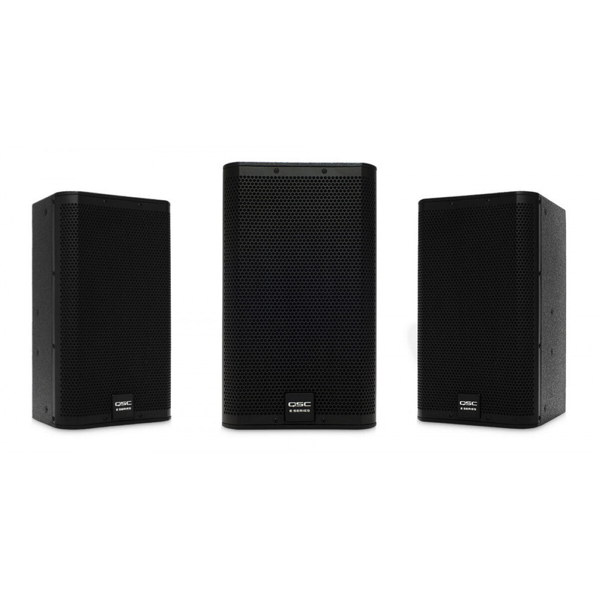QSC E110-BK-TD Compact 10" Two-Way Passive Loudspeaker ? Black