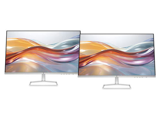 Dual HP Series 5 27 inch FHD Monitor Bundle 27" FHD (1920 x 1080) 48-100 Hz
