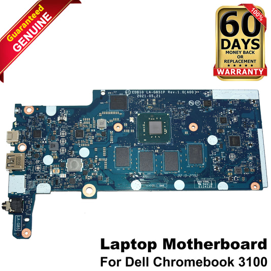 Dell Chromebook 3100 Motherboard Celeron N4000 1.1GHz 4GB RAM 16GB SSD 1Y3PF