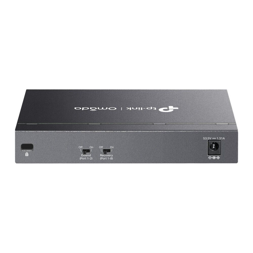 TP-Link DS108GP | Omada 8-Port 1000Mbps Gigabit Unmanaged Switch | 8* PoE+ Port