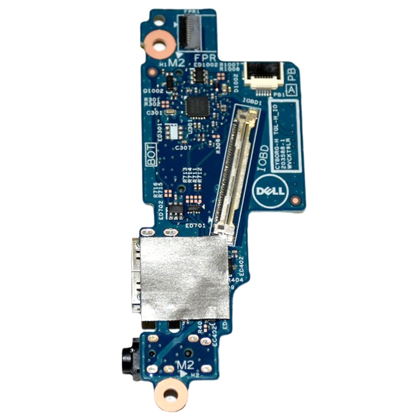 Genuine Dell Inspiron 16 7610 USB Audio SD Card Reader IO Board with Cable R4KFW