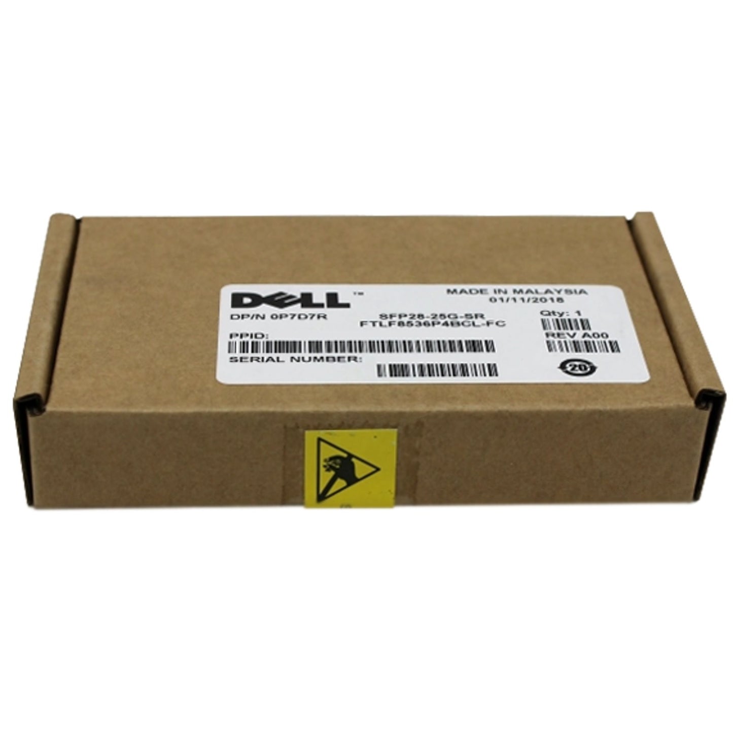 407-BBXU - Dell Networking- Transceiver- 25GbE SFP28 SR-MMF Duplex- LC (New)