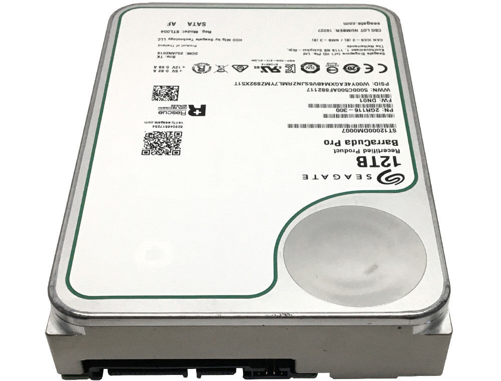 Seagate 12TB 7200RPM 256M SATA 6Gb/s 3.5 Desktop Performance HDD ST12000DM0007