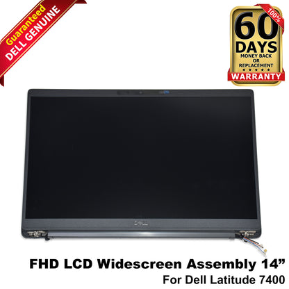 Dell Latitude 7400 14" FHD 6mm IR Camera LCD Complete Display Assembly GDYF8