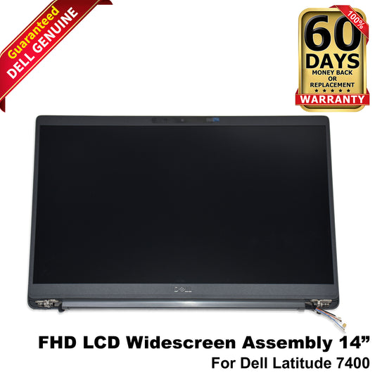 Dell Latitude 7400 14" FHD 6mm IR Camera LCD Complete Display Assembly GDYF8