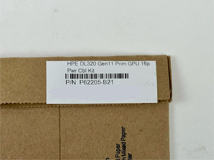 HPE ProLiant DL320 Gen11 Primary GPU 16pin Power Cable Kit P62205-B21 L40 L40S