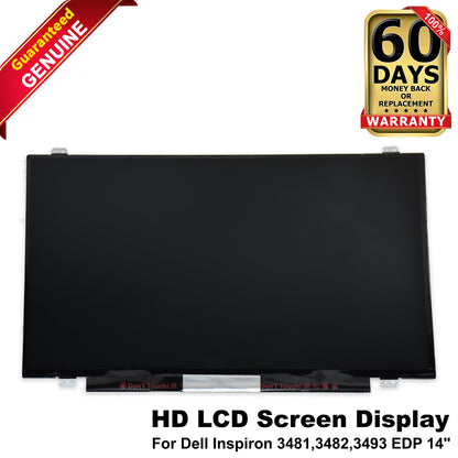 Dell Inspiron 3481 3482 3493 14" WXGAHD Widescreen LCD Screen DKTDK B140XTN02.E