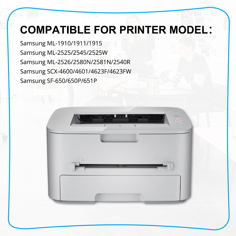 2PK MLT-D105L Toner For Samsung 105L ML1910 ML1915 ML2525 ML2525W ML2545 ML2580