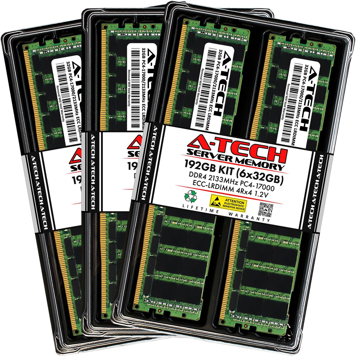 192GB 6x 32GB PC4-2133 LRDIMM Lenovo ThinkServer RD550 (E5-2600 v3) Memory RAM