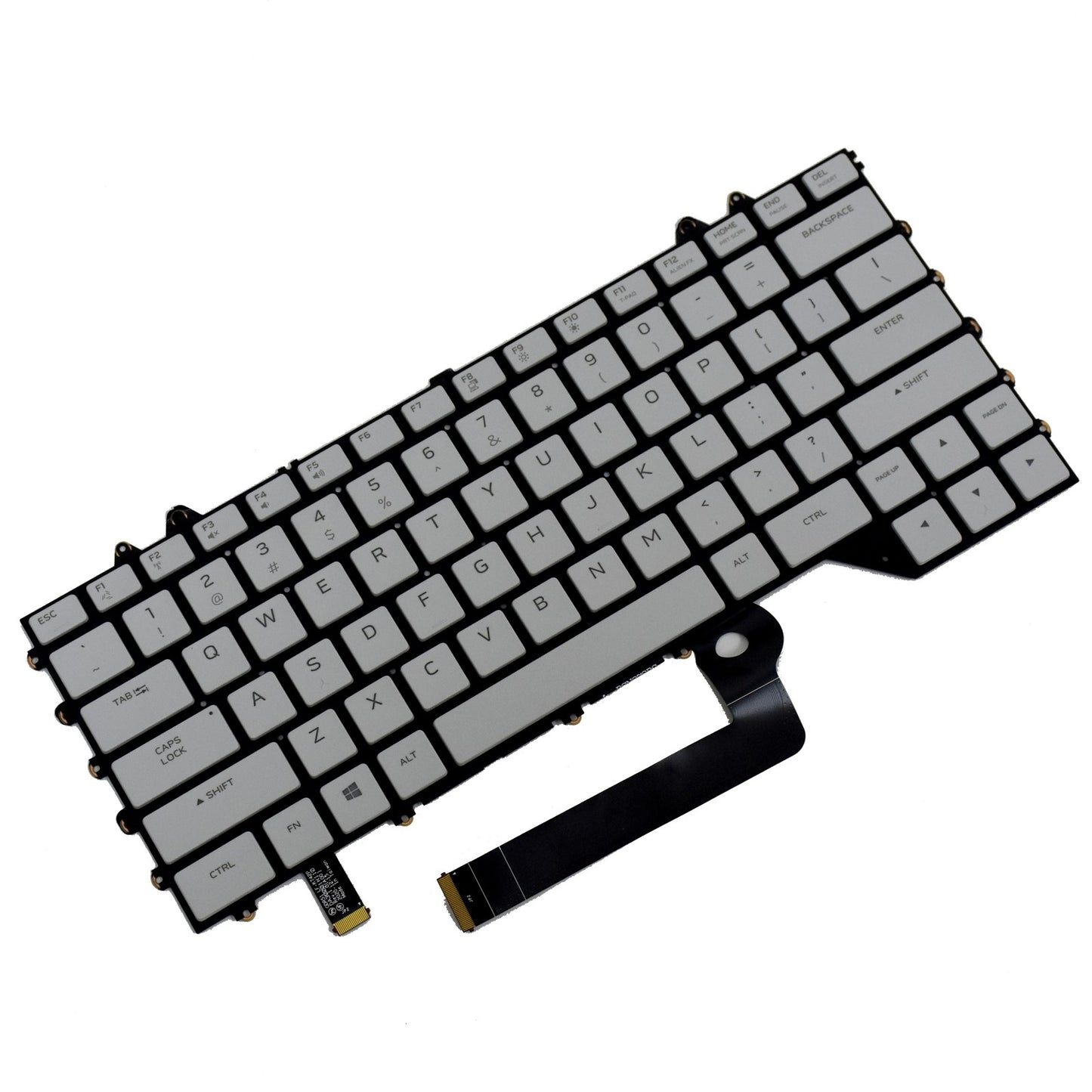 Dell Alienware m15 R4 Cherry MX Mechanical Backlit Keyboard Assembly XDPC4 X4R30