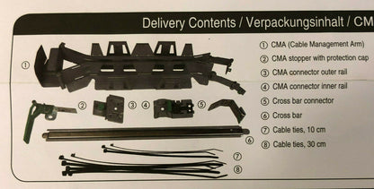 Fujitsu Cable Management Arm CMA-2U Mounting Kit 19 inch A3C40124949