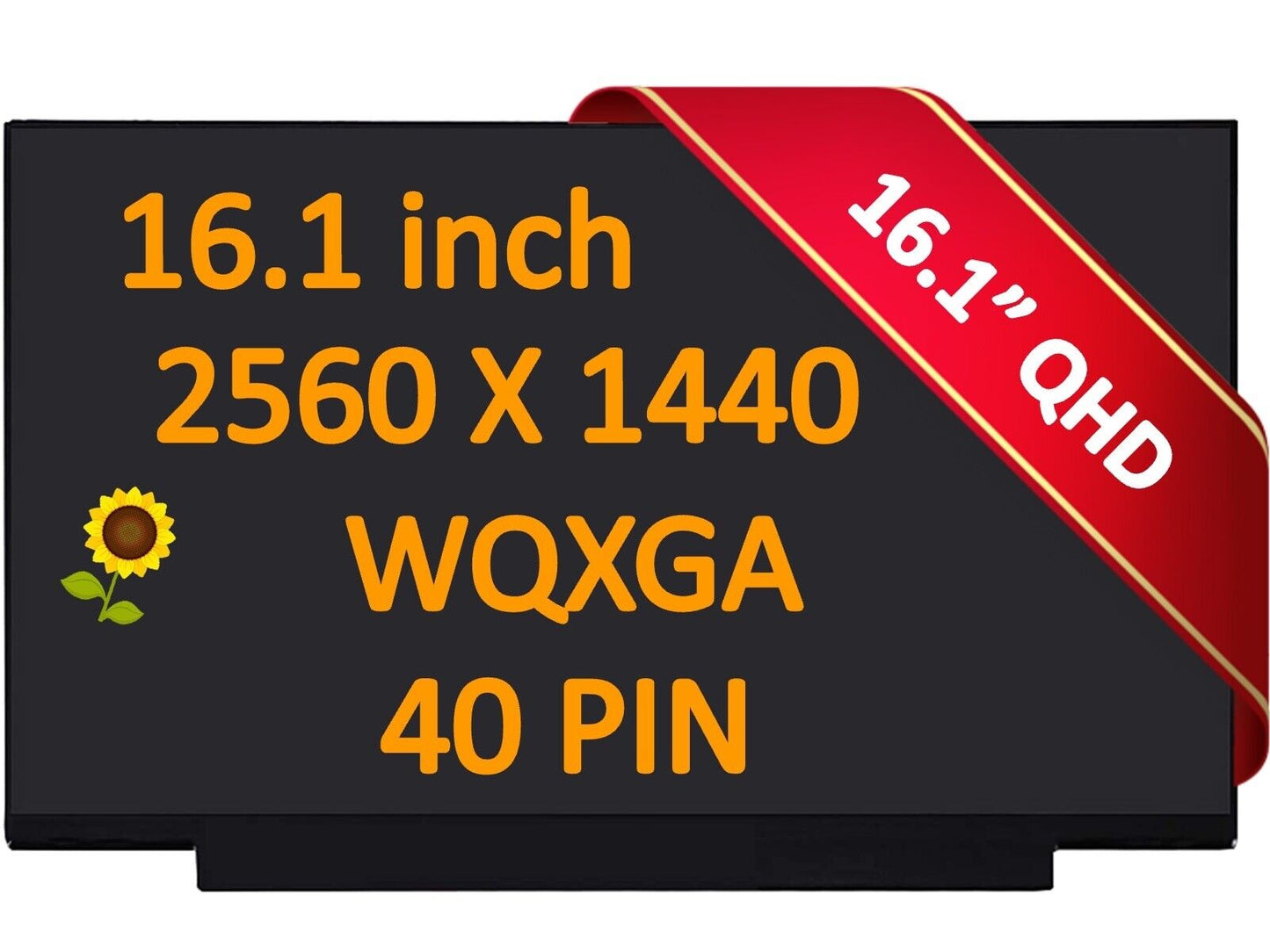 165hz Display for HP Omen 16-k0033dx LCD LBL 16.1" QHD Gaming Screen 16-k0023dx