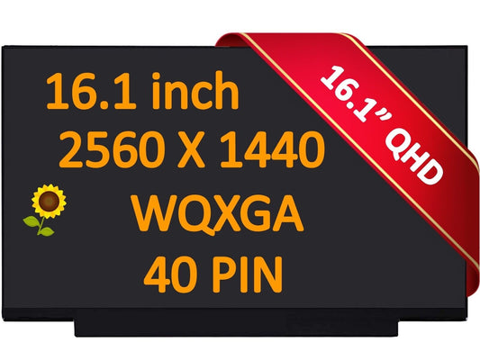 165hz Display for HP Omen 16-k0033dx LCD LBL 16.1" QHD Gaming Screen 16-k0023dx