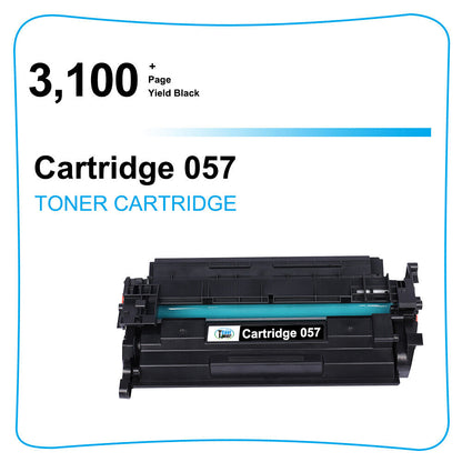 3 Pack Toner Compatible for Canon 057 ImageCLASS LBP226dw MF445 MF448dw MF449dw