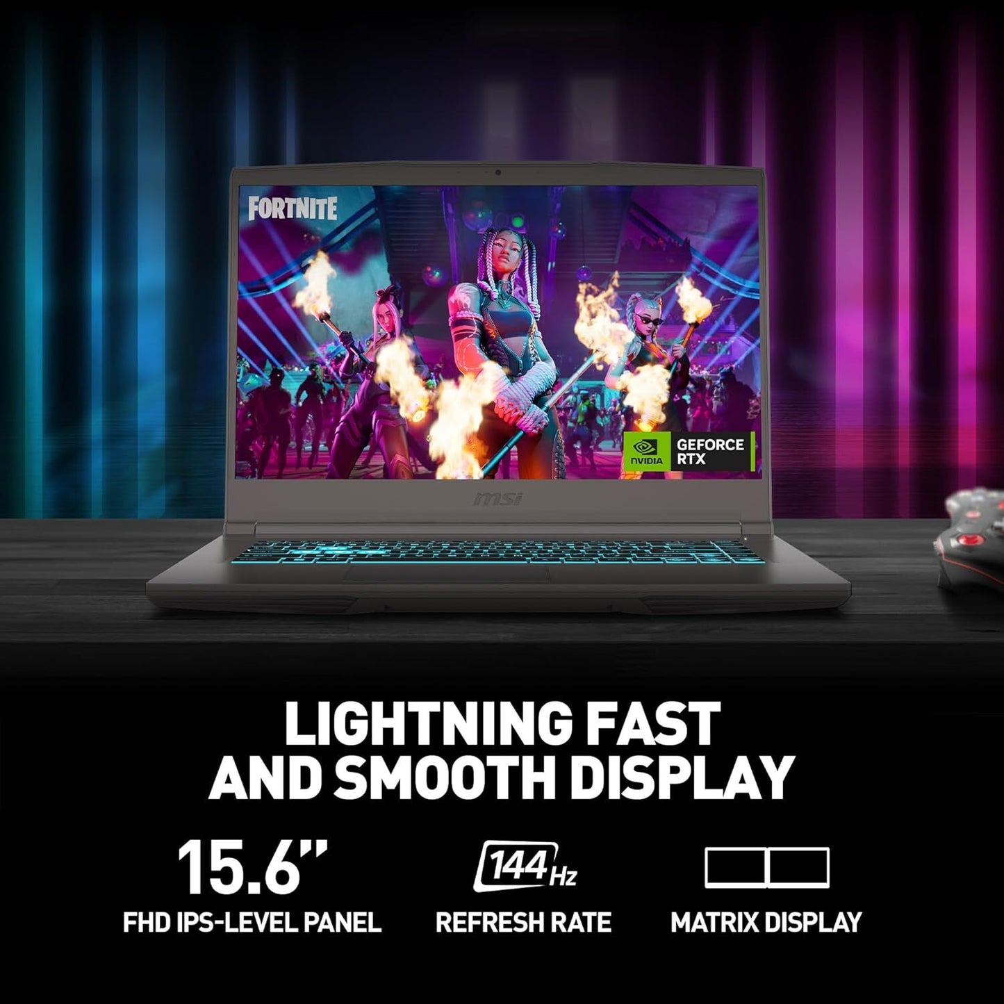 MSI Thin 15.6" B13V Gaming 144Hz FHD i5-13420H 32GB 1TB SSD GeForce RTX 4060