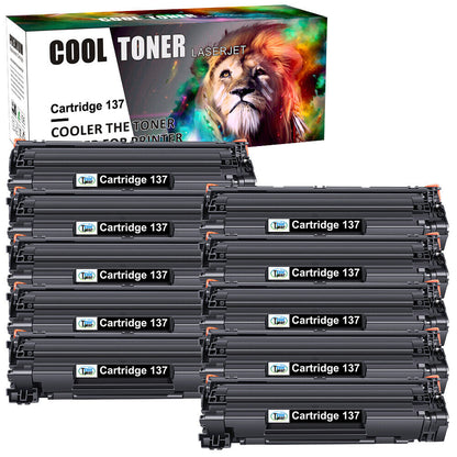 10pk 137 9435B001 Toner Compatible for Canon ImageClass MF212w MF216n MF227dw