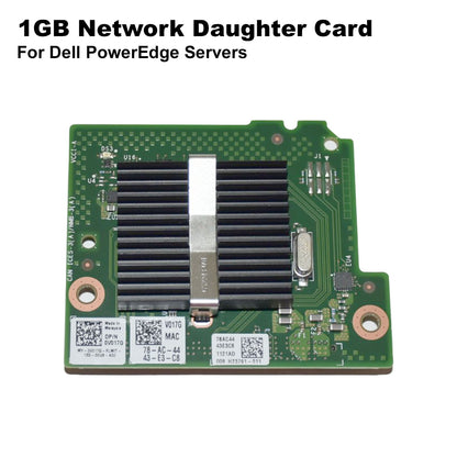 Dell I350 1GbE Quad Port Blade Network Daughter Card for PowerEdge FC630 V017G