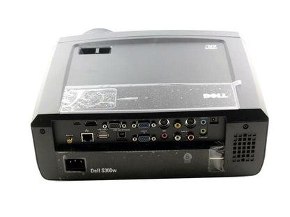 Dell S300w DLP Projector 2200 ANSI Short-Throw Gaming HDMI 1080p No lamp T4C55