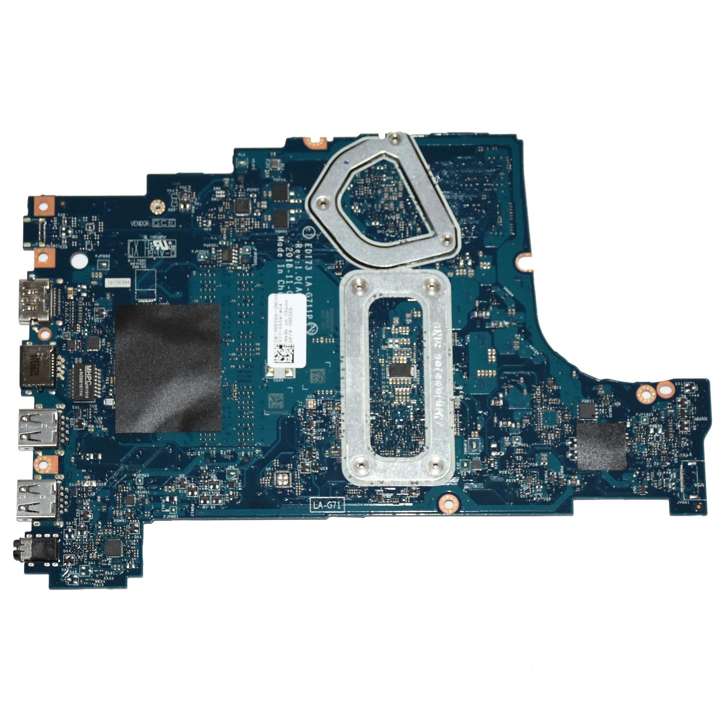 Dell Inspiron 17 3780 Motherboard i7-8565U 4-Core AMD Radeon 520 LA-G711P WTTRR