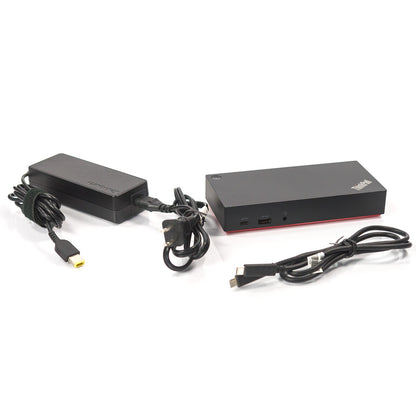 Lenovo ThinkPad USB-C Gen 2 Dock 40AS LDC-G2 Laptop Docking Station 40AS0090US