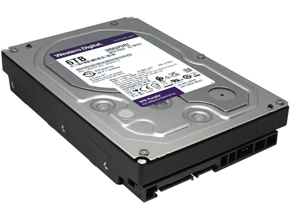 Western Digital Purple Surveillance WD62PURZ 6TB 5400RPM 6.0Gb/s 3.5" Hard Drive