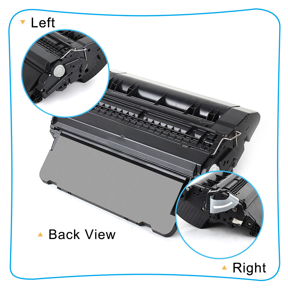 4PK CC364X 64X Toner Cartridge Compatible with HP LaserJet P4015n P4515n P4015x
