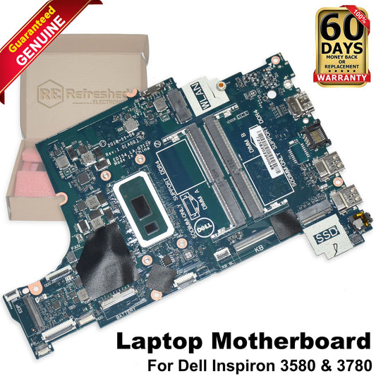 Dell Inspiron 3580 3780 Motherboard i5-8265U 1.6GHz Quad-Core LA-G712P VFMW4