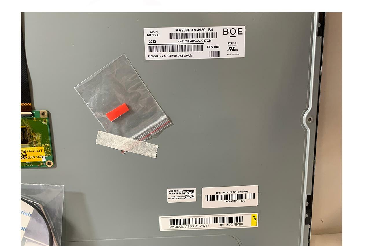 New Dell Inspiron 3477 3480 AIO 23.8"LCD Touch Screen Display MV238FHM-N30 TX3NP