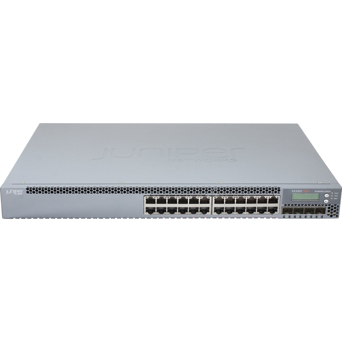 Juniper EX3300-24P 24P 1GbE PoE+ 4P 10GbE SFP+ Switch
