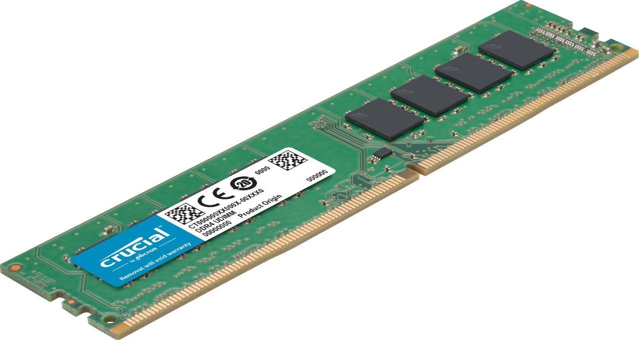 CT8G4DFRA32A Crucial 8GB DDR4 3200 MHz PC4-25600 Desktop Memory Dimm 288-Pin