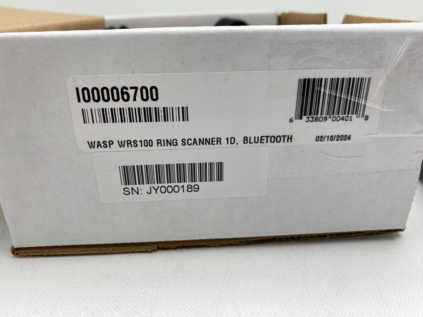 Wasp WRS100SBR 1D Ring Barcode Scanner with Charging Cradle