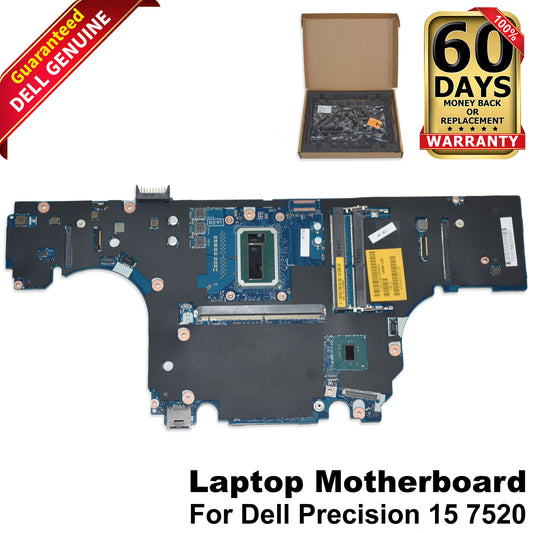 Dell Precision 7520 Motherboard with Xeon E3-1545M v5 2.9GHz DDR4 LA-E311P JYFWJ