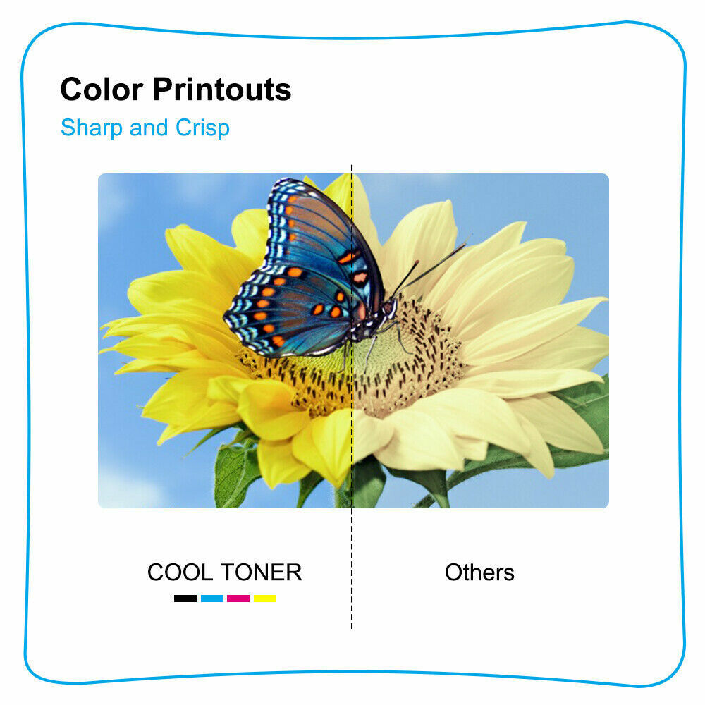 Yellow Toner With Chip Compatible with HP 414X W2020X MFP M479fdn M454dw M454dn